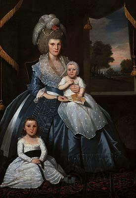 Ralph Earl Mrs Benjamin Tallmadge Spain oil painting art